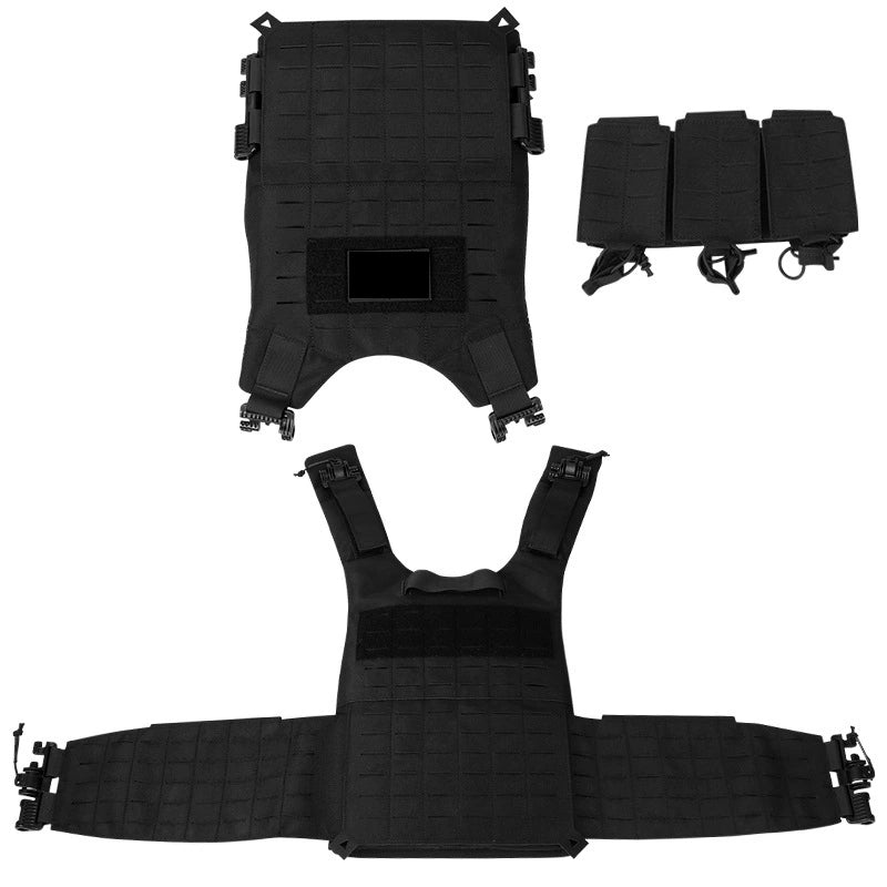 Amazon Upgraded Quick-Release Tactical Vest, Outdoor Enthusiast Protective Combat Vest, Quick-Release Breathable Training Uniform