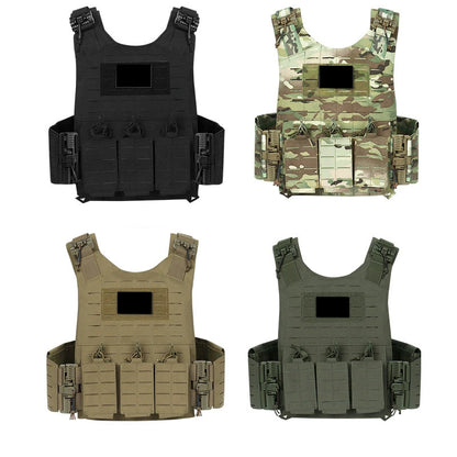 Amazon Upgraded Quick-Release Tactical Vest, Outdoor Enthusiast Protective Combat Vest, Quick-Release Breathable Training Uniform