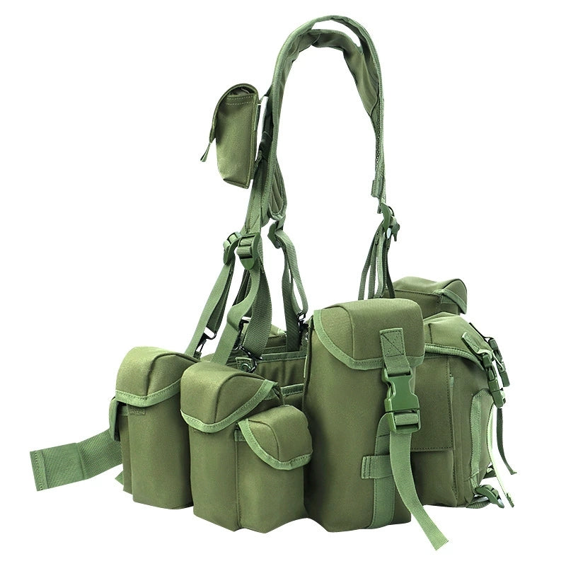 Outdoor Tactical Vest, Russian Special Equipment, Supports Molle System, Bib, Vest, Field Camouflage Training Uniform