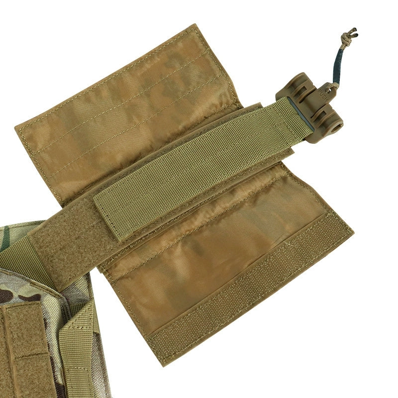 Amazon-Style Camouflage Quick-Release Tactical Vest, Outdoor CS Tactical Vest, Field Training Uniform, Factory Direct Sales.
