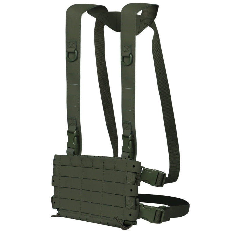 Cross-Border Multi-Functional Outdoor Tactical Waist Chain with High Load-Bearing Capacity, Molle Alpha Tactical Chest Rig.