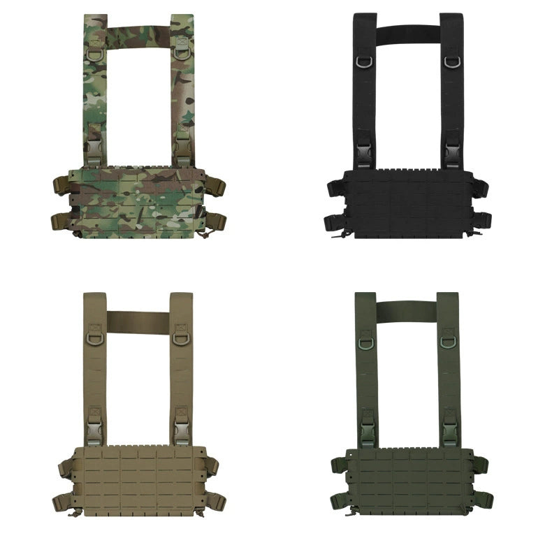 Cross-Border Multi-Functional Outdoor Tactical Waist Chain with High Load-Bearing Capacity, Molle Alpha Tactical Chest Rig.