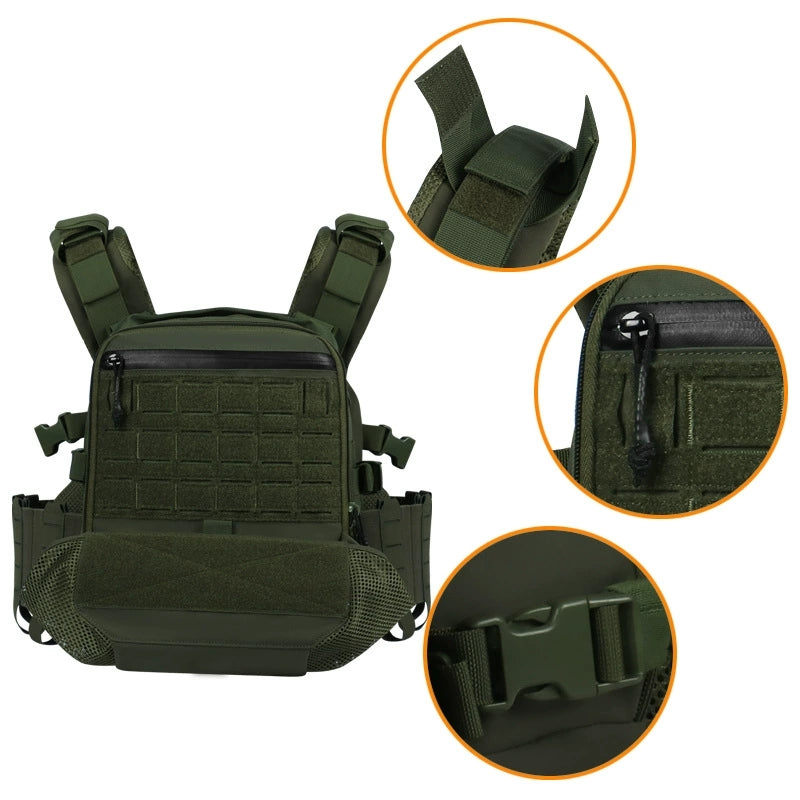 Outdoor Tactical Vest Wear-Resistant and Breathable Training Uniform 1000dcs Tactical Vest Manufacturer in Stock