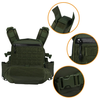 Outdoor Tactical Vest Wear-Resistant and Breathable Training Uniform 1000dcs Tactical Vest Manufacturer in Stock