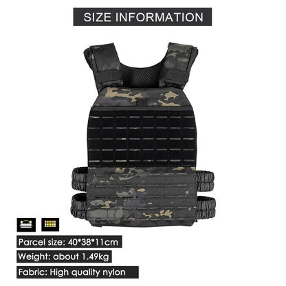 Outdoor Multifunctional Tactical Vest Lightweight Sweatshirt Breathable Abrasion-Resistant Stab-Proof Suit Fan Vest