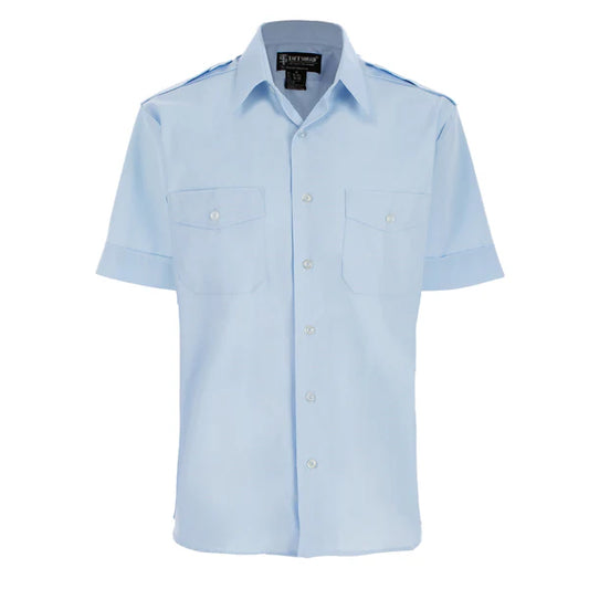 TACT SQUAD 8301 SHORT SLEEVE DELUXE TRANSIT SHIRT - LIGHT BLUE