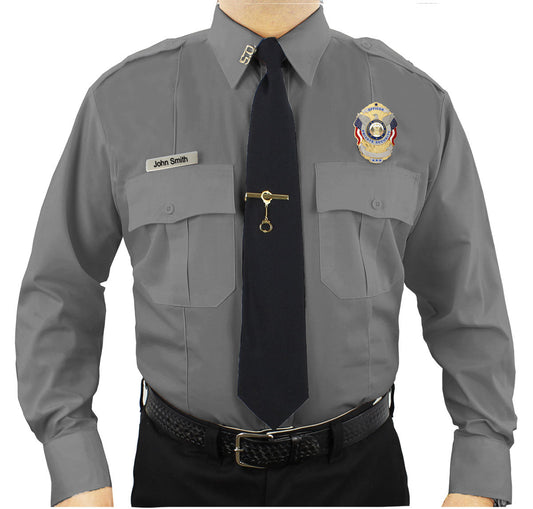 POLYCOTTON LONG SLEEVE UNIFORM SHIRT