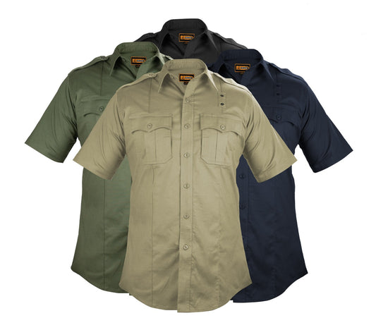 COTTON MECHANICAL STRETCH TACTICAL SHIRTS