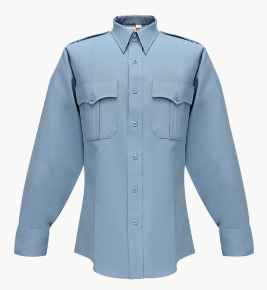 FLYING CROSS/FECHHEIMER ALL WEATHER DELUXE TROPICAL POLY RAYON LONG SLEEVE SHIRTS