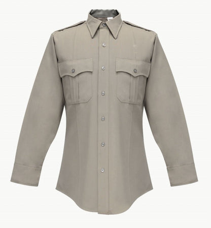 FLYING CROSS/FECHHEIMER ALL WEATHER DELUXE TROPICAL POLY RAYON LONG SLEEVE SHIRTS