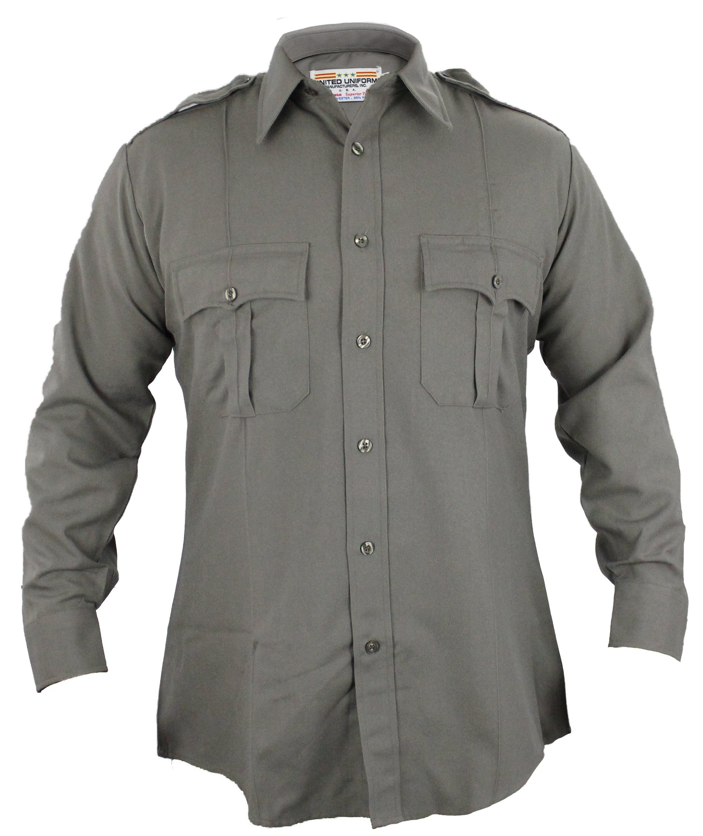 UNITED UNIFORMS LONG SLEEVE SHIRT ALL CLIMATE SUPERIOR TROPICAL