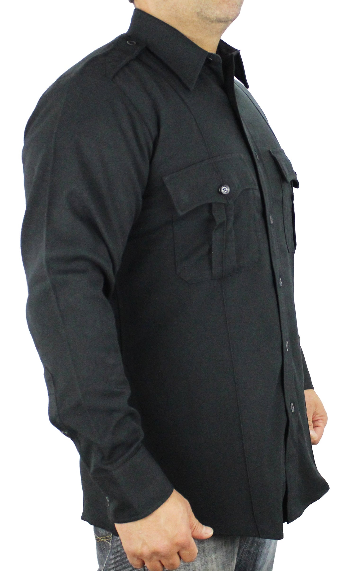 UNITED UNIFORMS LONG SLEEVE SHIRT ALL CLIMATE SUPERIOR TROPICAL