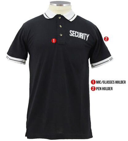 POLYCOTTON TACTICAL SECURITY POLO SHIRTS