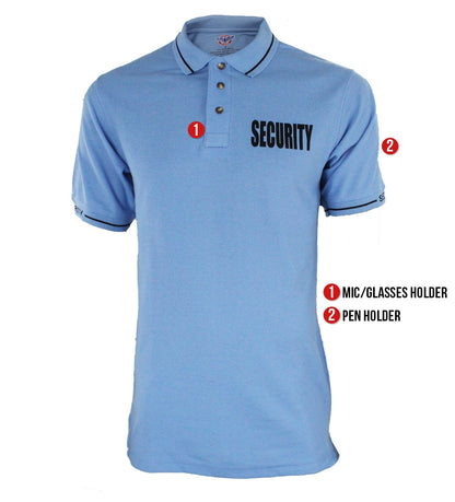 POLYCOTTON TACTICAL SECURITY POLO SHIRTS