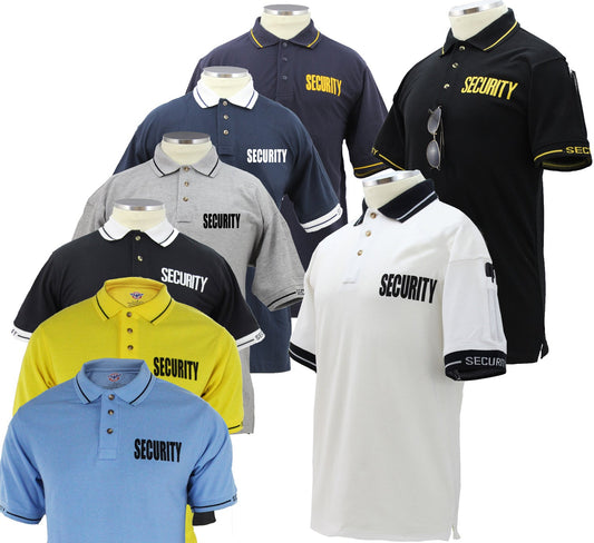 POLYCOTTON TACTICAL SECURITY POLO SHIRTS