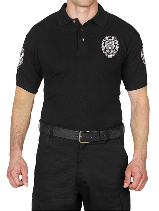 SECURITY BADGE POLO SHIRT