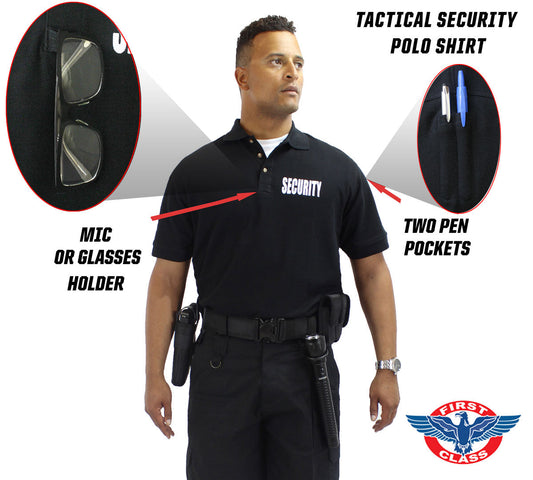 TACTICAL SECURITY POLO SHIRTS