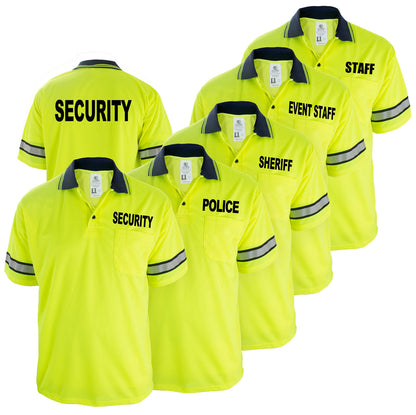 High Visibility Polo Shirt with ID