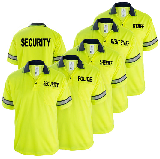 High Visibility Polo Shirt with ID