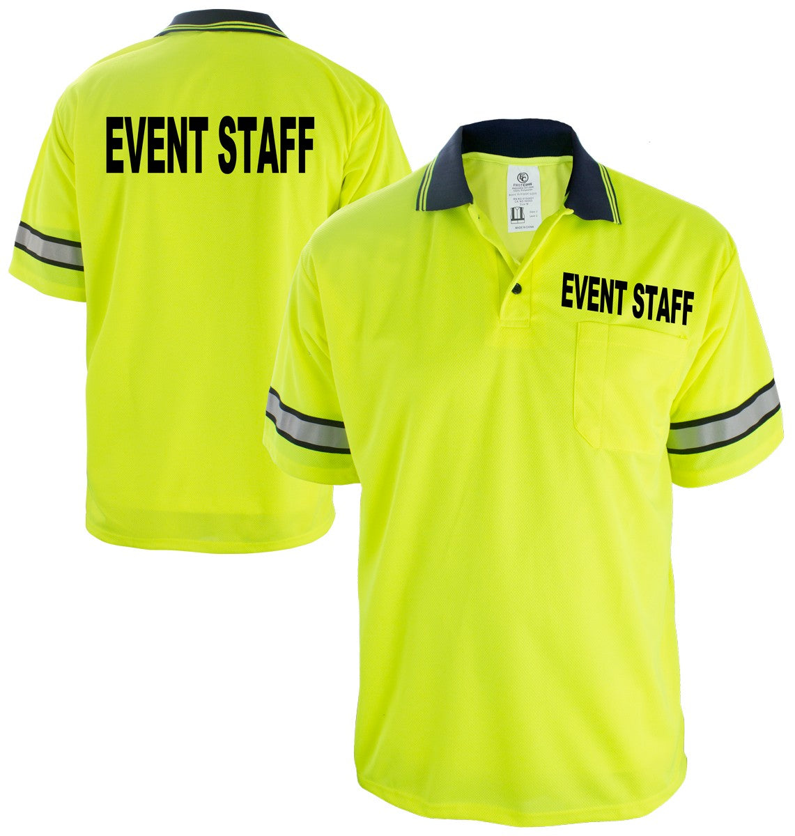 High Visibility Polo Shirt with ID