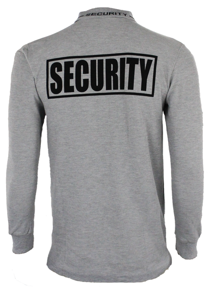 First Class Security Long Sleeve Polo
