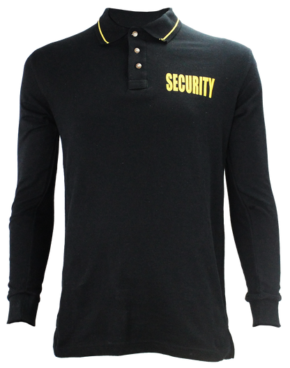First Class Security Long Sleeve Polo
