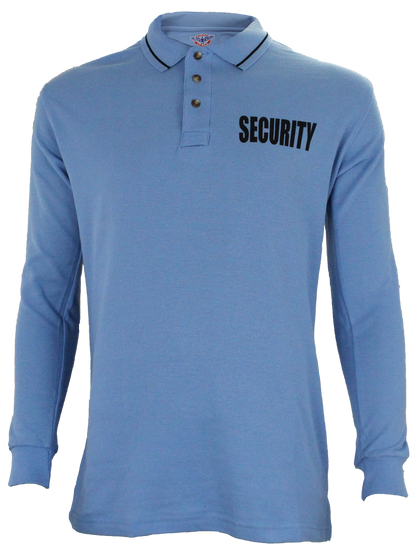 First Class Security Long Sleeve Polo