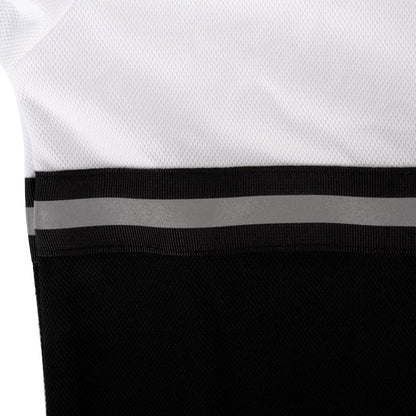 Two Tone Police Bike patrol Shirt with Zipper Pocket with ID