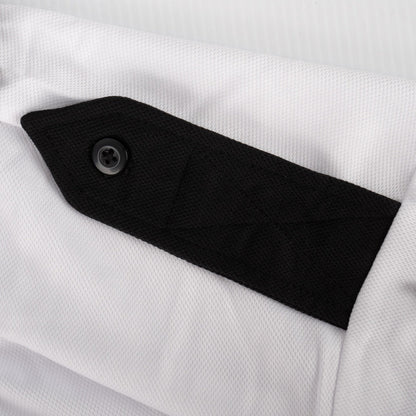 Two Tone Police Bike patrol Shirt with Zipper Pocket with ID