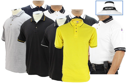 First Class Polycotton Security shortsleeve Polo Shirt