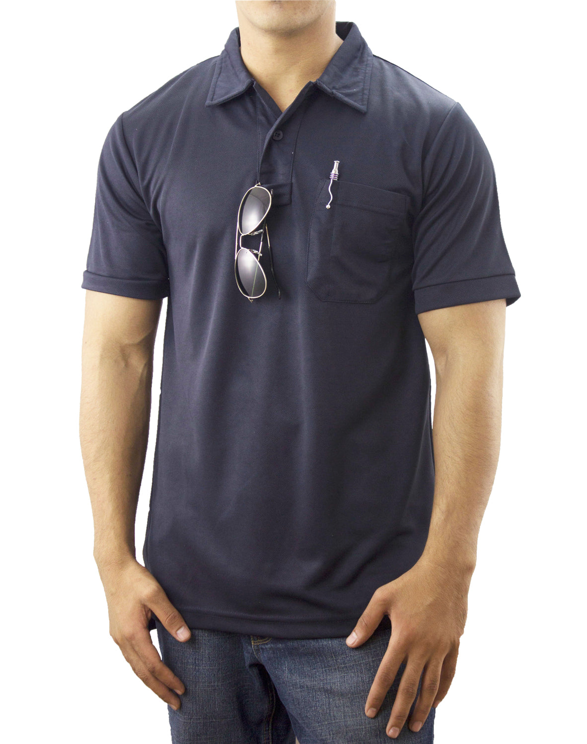 PRO-DRY POLO SHIRT WITH ONE POCKET
