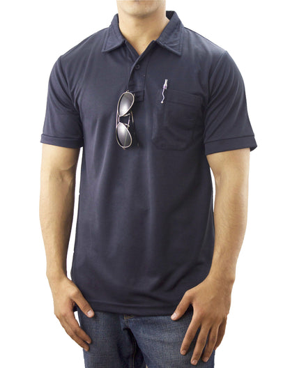 PRO-DRY POLO SHIRT WITH ONE POCKET