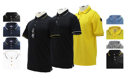 Polycotton Tactical Stripe Polo Shirts
