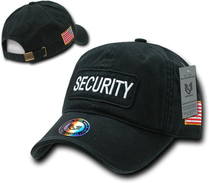 Security Dual Flag Raid Cap