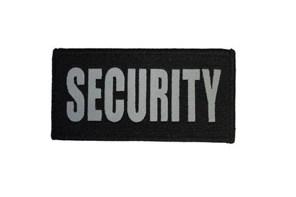 Reflective Security Emblems (Chest or Back)