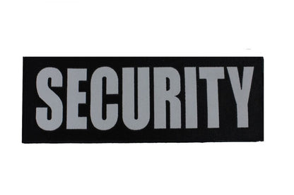 Reflective Security Emblems (Chest or Back)