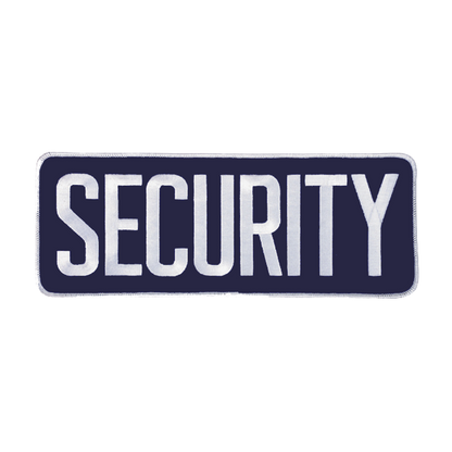 Security Black Emblem (10 7/8" x 4")