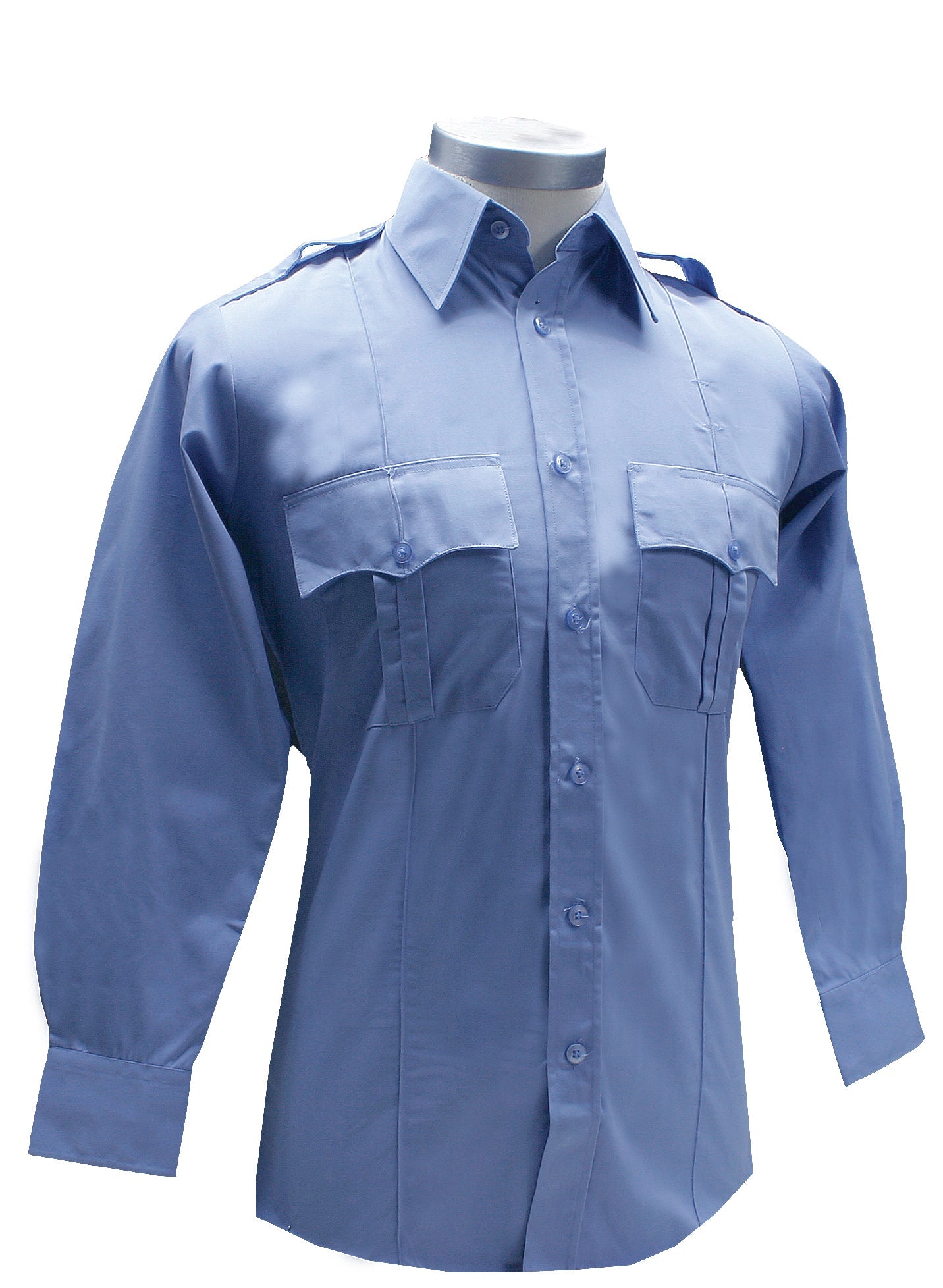 POLYCOTTON LONG SLEEVE UNIFORM SHIRT