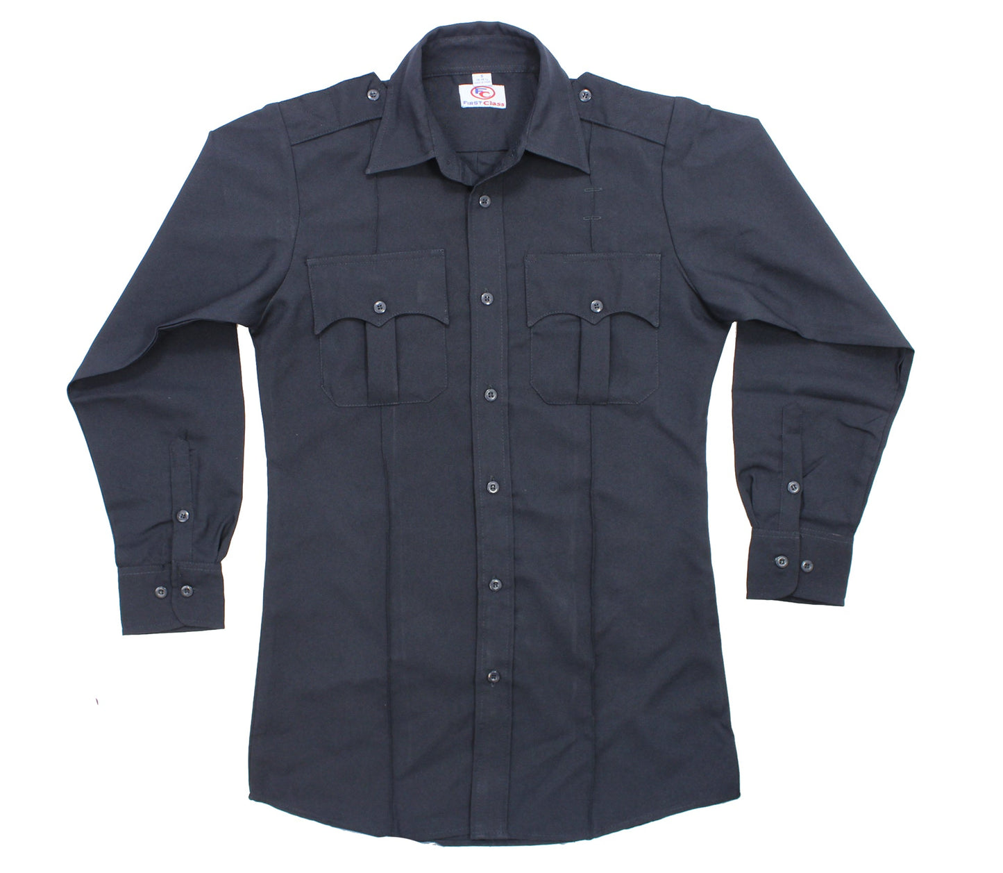FIRST CLASS 100% POLYESTER LONG SLEEVE UNIFORM SHIRT