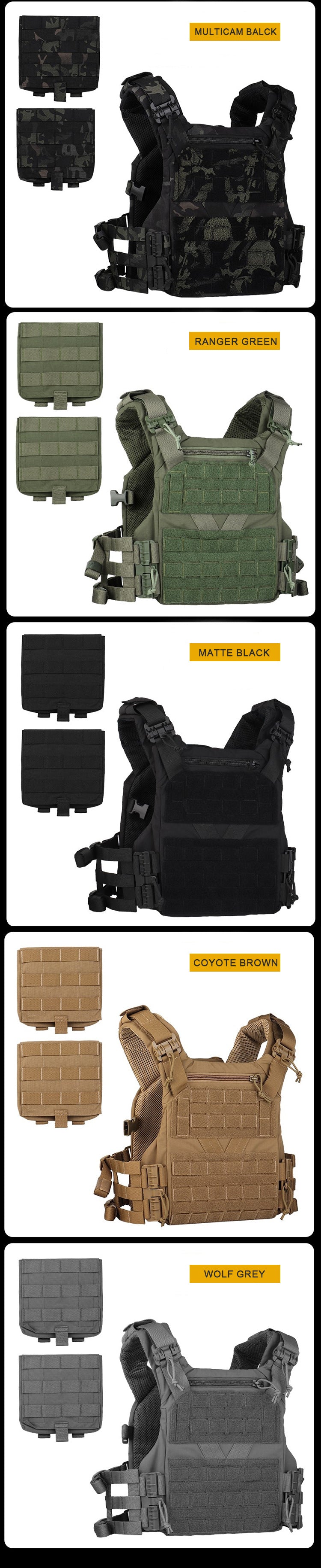 Cross-Border Quick-Release Tactical Vest, Outdoor Enthusiast Protective Gear, Combat Vest, Men's Quick-Release Training Uniform