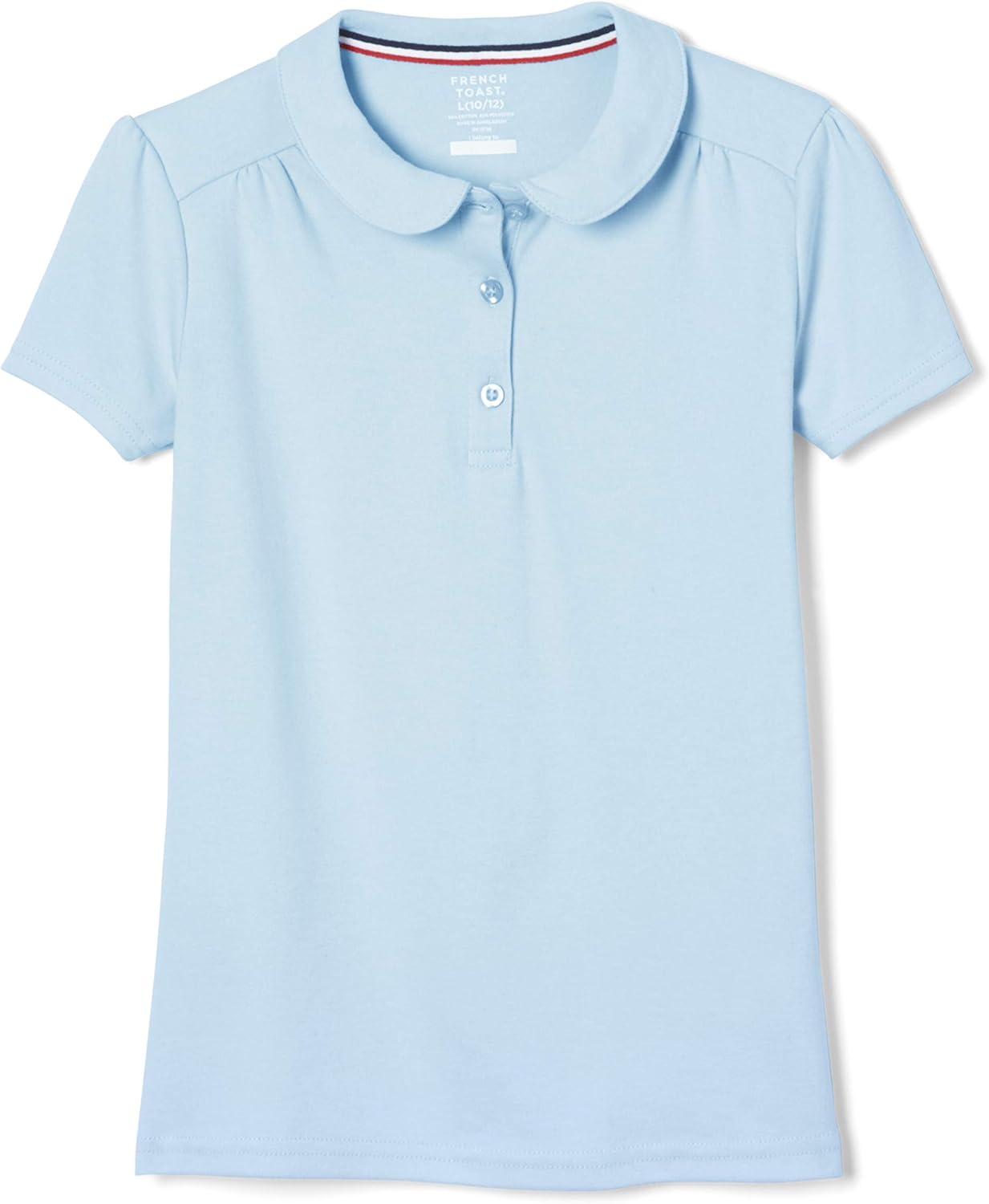 Girls' Short Sleeve Peter Pan Collar Polo