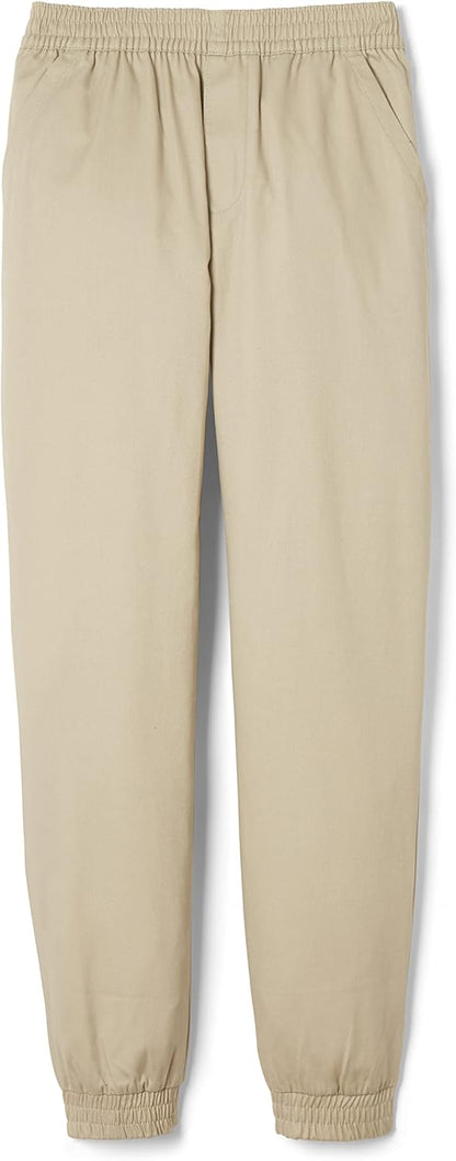 Boys' Pull-on Twill Jogger Pants
