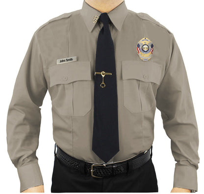 POLYCOTTON LONG SLEEVE UNIFORM SHIRT