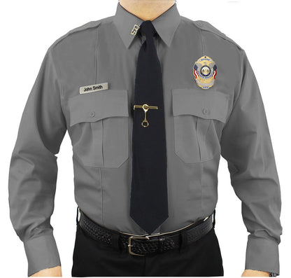 POLYCOTTON LONG SLEEVE UNIFORM SHIRT