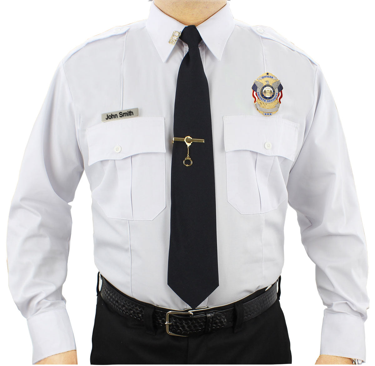 POLYCOTTON LONG SLEEVE UNIFORM SHIRT