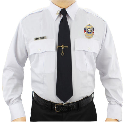 POLYCOTTON LONG SLEEVE UNIFORM SHIRT