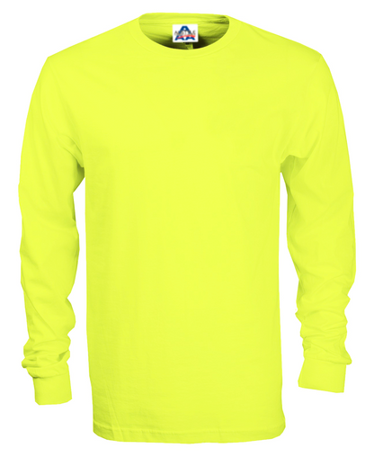 PLAIN POLY COTTON LONG SLEEVES T SHIRT