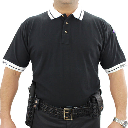 First Class Polycotton Security shortsleeve Polo Shirt