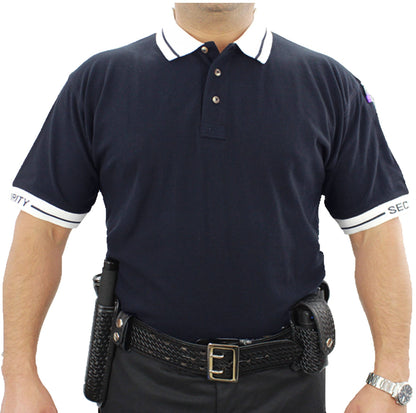 First Class Polycotton Security shortsleeve Polo Shirt