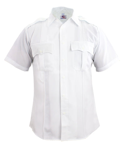 FIRST CLASS 100% POLYESTER SHORT SLEEVE ZIPPERED UNIFORM SHIRTS